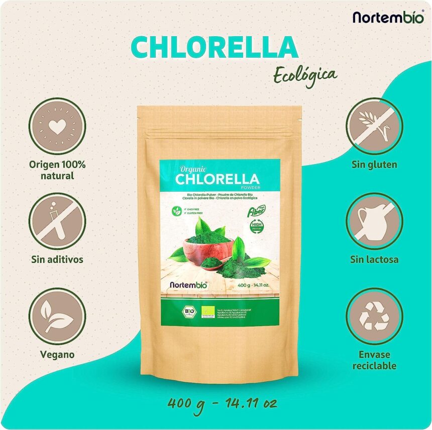 Comprar Chlorella Ecol Gica En Polvo Detox Nortembio