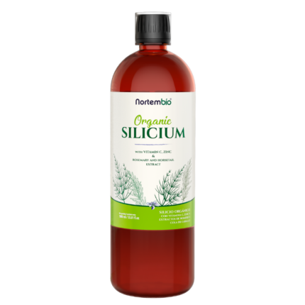 Silicium | Silicio Orgánico con Vitamina C - Fuente de Colágeno