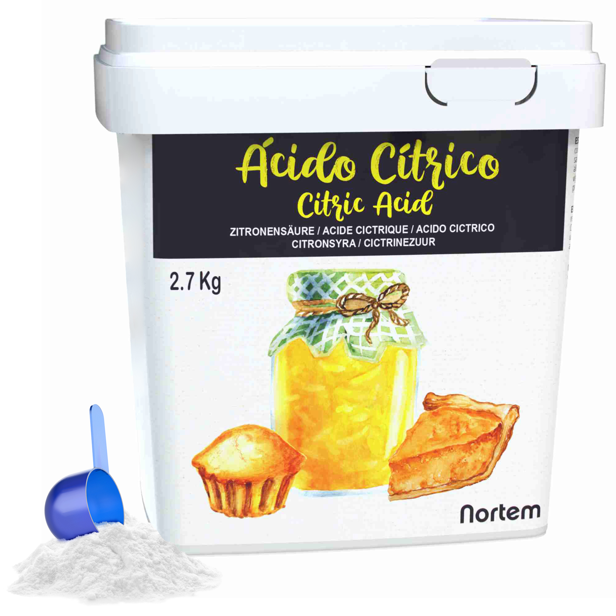 ACA2.2KG Acido citrico alimentario