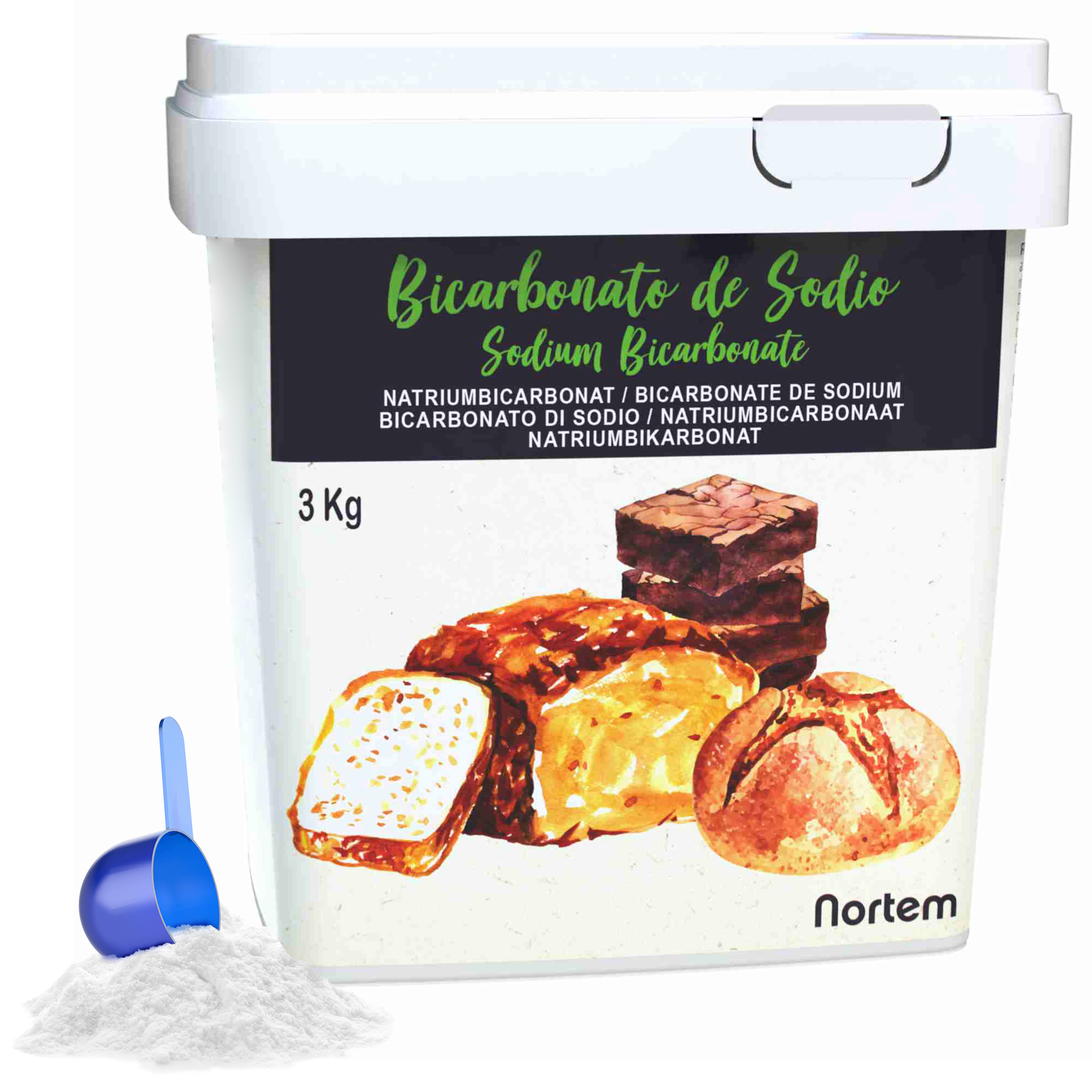 BSA3KG BICARBONATO DE SODIO alimentario